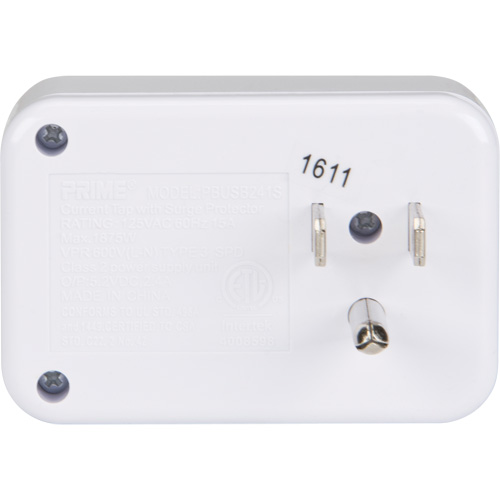 Chargeur USB Prime avec protection contre la surtension Rideout Tool & Machine Inc.