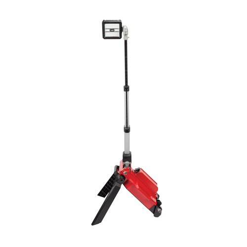 Tour d'&eacute;clairage double de chantier M18 Rocket avec cl&eacute; unique, DEL, 60 W, 5400 lumens, Boîtier en Plastique Rideout Tool & Machine Inc.