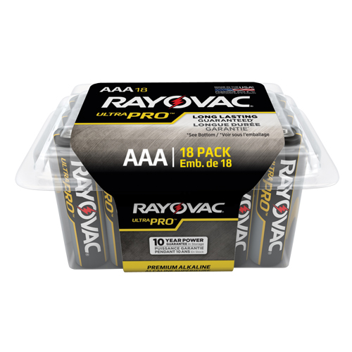 Ultra PRO Industrial Batteries, AAA, 1.5 V Rideout Tool & Machine Inc.