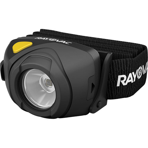 Lampe frontale HD pratiquement indestructible Workhorse Pro, DEL, 210 lumens, 17 hres de fonctionnement, piles AAA Rideout Tool & Machine Inc.