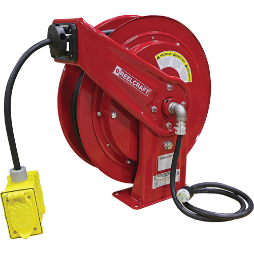 70000 Power Cord Reel, 100', SEOOW, 12 Gauge, 20 A Rideout Tool & Machine Inc.
