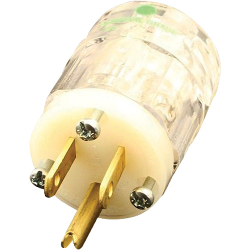 Hospital Grade Extension Plug, Nylon, 15 Amps, 125 V Rideout Tool & Machine Inc.