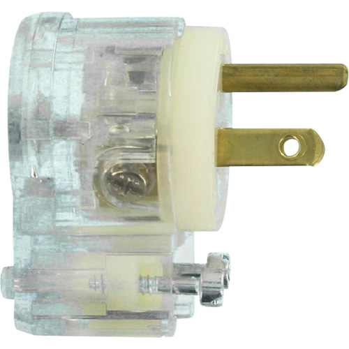 Angled Hospital Grade Extension Plug, Nylon, 15 Amps, 125 V Rideout Tool & Machine Inc.