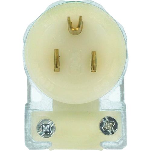Angled Hospital Grade Extension Plug, Nylon, 15 Amps, 125 V Rideout Tool & Machine Inc.