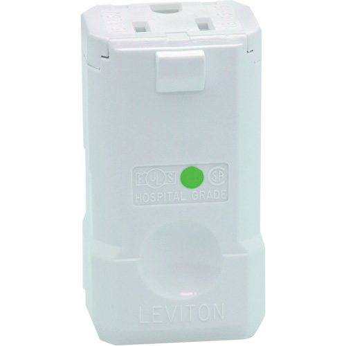 Connecteur de prise de rallonge de qualit&eacute; hospitali&egrave;re, 5-15R, Nylon Rideout Tool & Machine Inc.