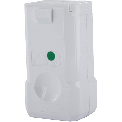 Connecteur de prise de rallonge de qualit&eacute; hospitali&egrave;re, 6-15R, Nylon Rideout Tool & Machine Inc.