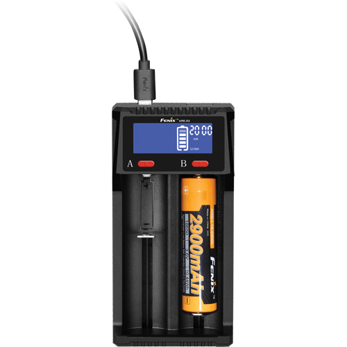 Chargeur de batterie intelligent &agrave; double canal ARE-D2 Rideout Tool & Machine Inc.