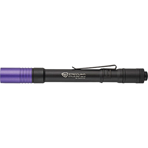 Stylus Pro&reg; USB UV Penlight, LED, Aluminum Body, Rechargeable Batteries, Included Rideout Tool & Machine Inc.