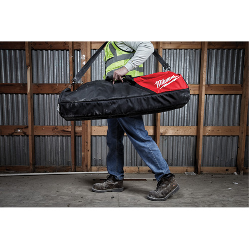 M18 Rocket Tower Light Carry Bag, Ballistic Nylon, 1 Pockets, Black/Red Rideout Tool & Machine Inc.