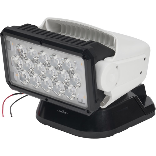 Projecteur orientable polyvalent &agrave; t&eacute;l&eacute;commande, DEL, 4250 lumens Rideout Tool & Machine Inc.