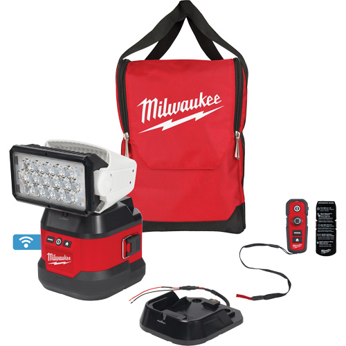 Utility Remote Control Search Light Kit, LED, 4250 Lumens Rideout Tool & Machine Inc.