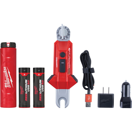 REDLITHIUM USB Utility Hot Stick Light, LED, Rechargeable Batteries, Aluminum Rideout Tool & Machine Inc.