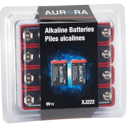 Industrial Alkaline Batteries, 9 V Rideout Tool & Machine Inc.