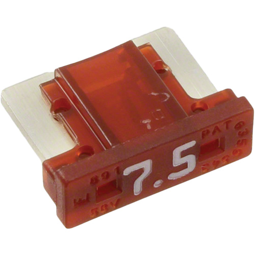 Fusible &agrave; lames pour automobiles LP de la s&eacute;rie MINI, Cartouche, 7,5 A, 58 V Rideout Tool & Machine Inc.