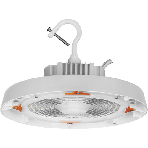 UFO High Bay Light, LED, 120 - 347 V, 150 W, 7.3" H x 11" W Rideout Tool & Machine Inc.