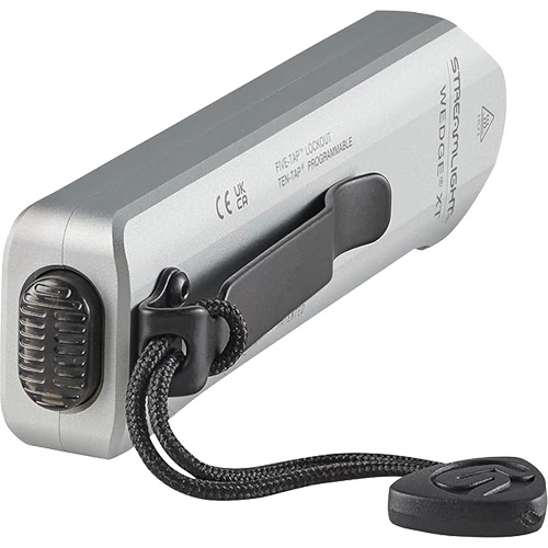 Wedge&reg; Slim Everyday Carry Flashlight, LED, 1000 Lumens, Rechargeable Batteries Rideout Tool & Machine Inc.