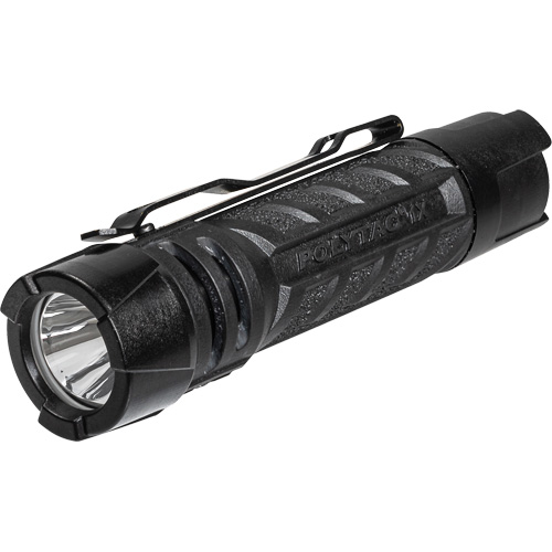Lampe de poche PolyTac 1X, DEL, 500 lumens, Piles Rechargeable Rideout Tool & Machine Inc.