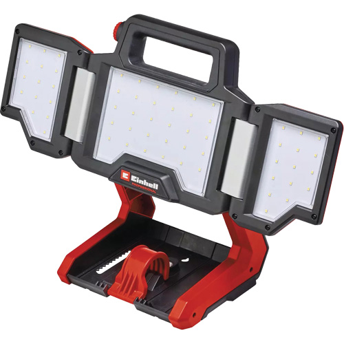 Lampe de travail &agrave; DEL professionnelle &agrave; panneaux pliants lumens sans fil 18V, DEL, 3600 lumens Rideout Tool & Machine Inc.
