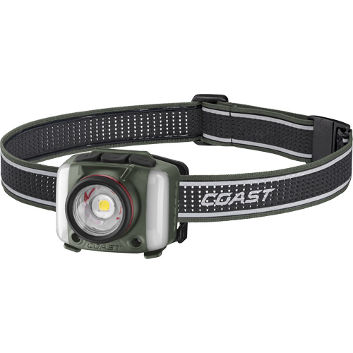 FL97R Tri-Colour Headlamp with Twist Focus & Voice Activation, LED, 830 Lumens, 2 Hrs. Run Time, Rechargeable Batteries Rideout Tool & Machine Inc.