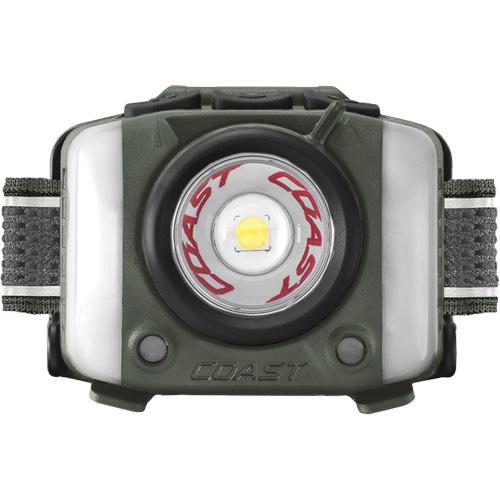 FL97R Tri-Colour Headlamp with Twist Focus & Voice Activation, LED, 830 Lumens, 2 Hrs. Run Time, Rechargeable Batteries Rideout Tool & Machine Inc.