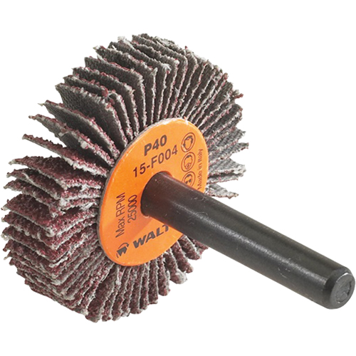 Coolcut Flap Wheel, Aluminum Oxide, 60 Grit, 1-1/2" x 3/8" x 1/4" Rideout Tool & Machine Inc.