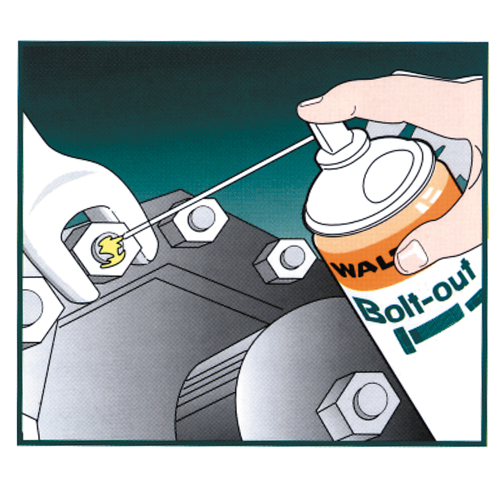 Lubrifiant d&eacute;grippant Bolt-Out, Canette a&eacute;rosol Rideout Tool & Machine Inc.