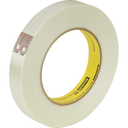 Scotch&reg; 897 Filament Tape, 5 mils Thick, 12 mm (47/100") x 55 m (180')  Rideout Tool & Machine Inc.