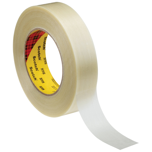 Scotch&reg; Filament Tape, 6.6 mils Thick, 24 mm (47/50") x 55 m (180')  Rideout Tool & Machine Inc.