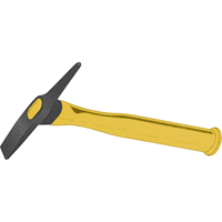 Plastic Handle Chipping Hammers, 11-7/8", 20 oz. Head, Steel 380-1865 | Rideout Tool & Machine Inc.