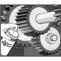 Lubrifiant OPEN GEAR, Canette a&eacute;rosol Rideout Tool & Machine Inc.