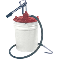 Manual Lubrication Pumps - Dual Leverage Dispensers, Zinc, 2.6 oz./Stroke, Fits 5 gal. Rideout Tool & Machine Inc.
