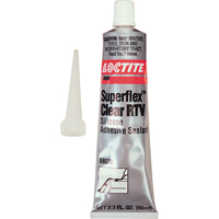 Scellant adh&eacute;sif &agrave; la silicone Superflex RTV, Tube, Transparent Rideout Tool & Machine Inc.