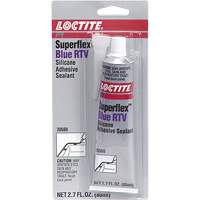Superflex RTV Silicone Adhesive Sealant, Tube, Blue Rideout Tool & Machine Inc.