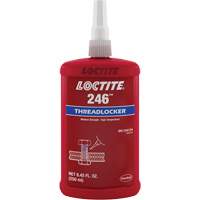 Compos&eacute; de blocage 246 temp&eacute;rature &eacute;lev&eacute;e, Bleu, Moyen, 250 ml, Bouteille Rideout Tool & Machine Inc.