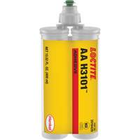 Adh&eacute;sif structural AA H3101, Deux composants, Cartouche double, 400 ml, Blanc Rideout Tool & Machine Inc.