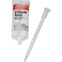 Adh&eacute;sif 4 minutes Fixmaster, 50 ml, Cartouche double, Deux composants, Ambr&eacute;e Rideout Tool & Machine Inc.