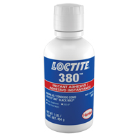 380™ Toughened Instant Adhesives, Black, Bottle, 453 g AF080 | Rideout Tool & Machine Inc.