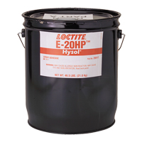 E-20P Fast Setting Structural Adhesives , 5 gal., Pail, Two-Part, White Rideout Tool & Machine Inc.