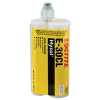 E-30CL Glass Bonder Structural Adhesive, 200 ml, Dual Cartridge, Two-Part, Ultra Clear Rideout Tool & Machine Inc.