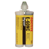 E-60NC Electrically Non-Corrosive Structural Adhesives, 200 ml, Dual Cartridge, Two-Part, Black Rideout Tool & Machine Inc.