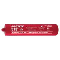 Scellant &agrave; collerettes 518, Cartouche, Rouge Rideout Tool & Machine Inc.