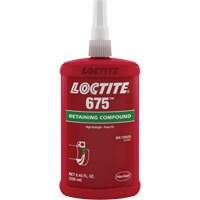 Loctite&reg; 675 Threadlocker, 250 ml, Bottle, Green Rideout Tool & Machine Inc.