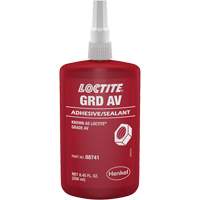 Letter Grade AV Threadlocker, Red, High, 250 ml, Bottle Rideout Tool & Machine Inc.
