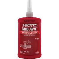 Letter Grade AVV Threadlocker, Red, High, 250 ml, Bottle Rideout Tool & Machine Inc.