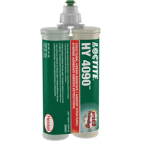HY 4090 Structural Repair Hybrid Adhesive, Two-Part, Dual Cartridge, 400 g, Off-White Rideout Tool & Machine Inc.