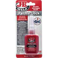 Composé de blocage Perma-Lock, Rouge, Élevé, 36 ml, Bouteille AG599 | Rideout Tool & Machine Inc.