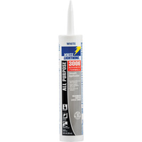 3006™ All Purpose Adhesive Caulk, 295 ml, Cartridge, White AG833 | Rideout Tool & Machine Inc.