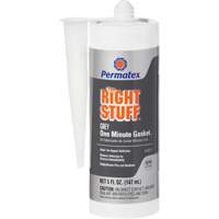 The Right Stuff&reg; Instant Gasket Maker, Cartridge, Grey Rideout Tool & Machine Inc.