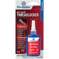Permanent Strength Threadlocker, Red, High, 36 ml, Bottle AH115 | Rideout Tool & Machine Inc.