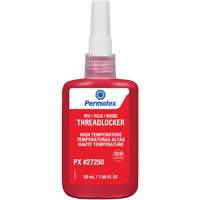High Temperature Threadlocker, Red, High, 50 ml, Bottle AH122 | Rideout Tool & Machine Inc.